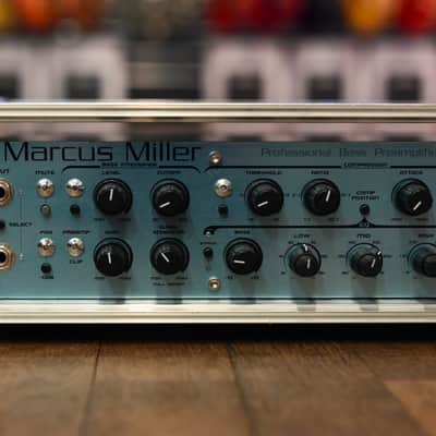 SWR M2 Marcus Miller Preamp in metallic Blue with case image 4