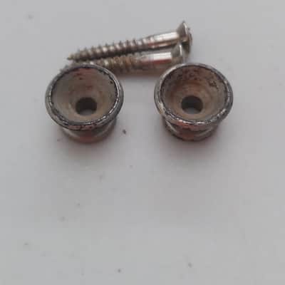 1960's Fender Strap Buttons with Screws (M-34) image 1