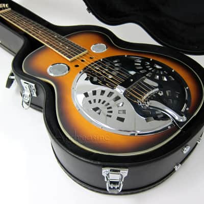 Mudslide Square Neck Resonator Guitar w/ Hard Case image 2