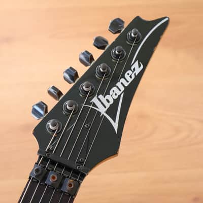 1997 Ibanez Japan RG560 Superstrat (Black) image 2
