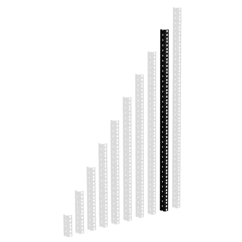 Adam Hall Rack Rail 18 Black image 1
