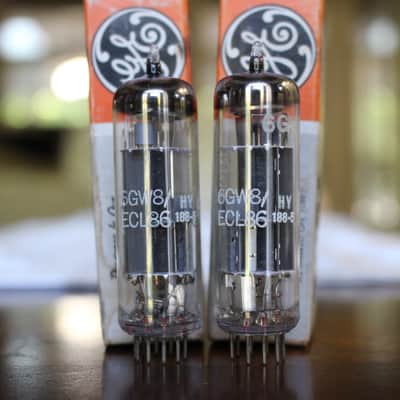 Paire De Tubes ECL86 / 6GW8 Telefunken – NOS Sous Blister – Tubes Audio Vintage
