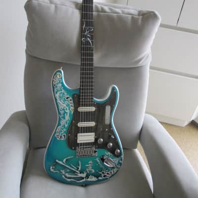 Fender Stratocaster American Standard  1997 - Soft Turquoise John Frusciante image 2