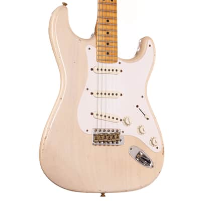 Fender Custom Shop Eric Clapton Stratocaster Journeyman Relic Masterbuilt Todd Krause Aged White Blonde image 1
