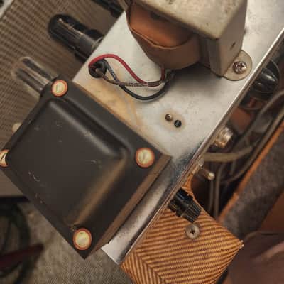 Fender Vibrolux 5F11 Narrow Panel 10-Watt 1x10" Guitar Combo 1958 - Tweed image 11