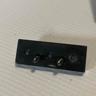 1990's Jackson Dinky Guitars JT-580LP Takeuchi Black Licensed Floyd Rose Tremolo Guitar Bridge image 4