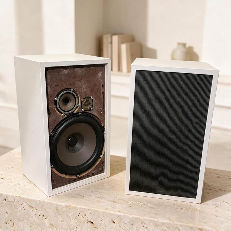SEAS AINICO Rare Vintage MINT 3-Way Speakers Working Alnico Magnet Warranty image 1