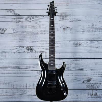 *DEMO* Schecter Omen Extreme-7 | See-Thru Black image 3