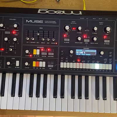 Moog Muse 8-Voice Analog Synthesizer 2024 - Present - Black image 1