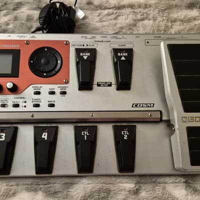 Boss GT-10B Bass Effects Processor with Power Supply - 2008 - 2015 - Silver - Roland Multi Effects / FX Pedal image 4
