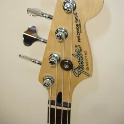 2004 Fender Precision Bass Junior, Rosewood Fingerboard, Black image 9