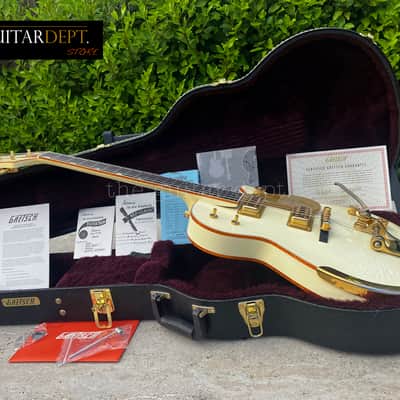 ✮RARE✮SUPERB✮2017 Gretsch G-6134 LTV White Penguin ✮ LACQUER TV JONES ! ✮ COA ✮ AMAZING image 23