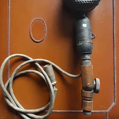 RARE Vintage STC Pre-Coles 4038 BBC Brass Studio Ribbon Microphone Late 50's Early 60's image 3