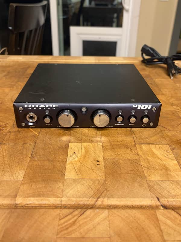 Grace Design m101 Single Channel Mic Preamp 2010s - Black - SERVICED imagen 1