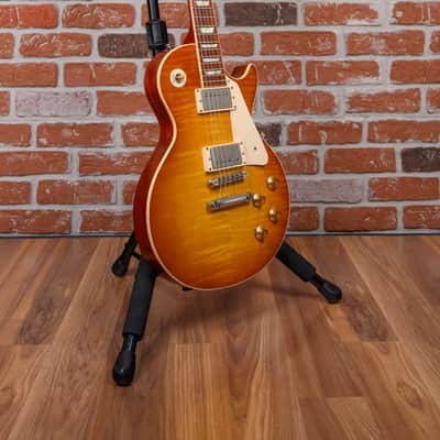 Gibson Custom Shop CS8 '50s Style Les Paul Standard Flame Maple Top Sunrise Tea Burst 2015 w/OHSC image 3