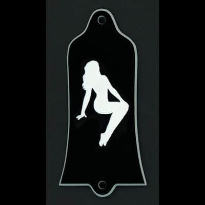 GUITAR TRUSS ROD COVER - Custom Engraved - Fits USA GIBSON - Pinup PIN-UP GIRL image 1