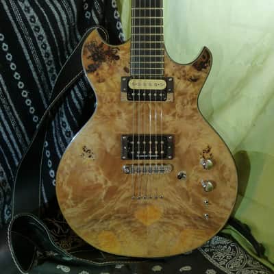 Le Matou Double Cut 2018 Natural Poplar Burl image 2