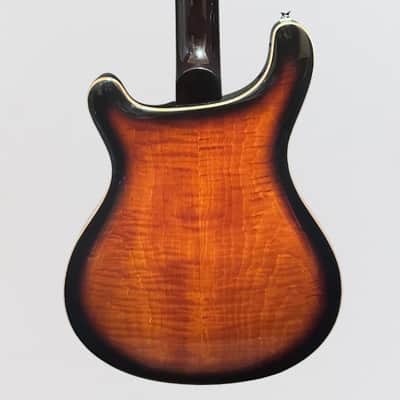 Paul Reed Smith PRS SE Hollowbody II Piezo Electric Guitar w/ Case - Black Gold Burst image 4