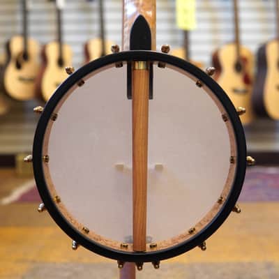 OME USA Tupelo 12" Bird's Eye Maple Open Back Banjo w/Hard Case image 3