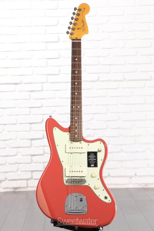 Fender American Professional Classic Jazzmaster Electric Guitar - Faded Dakota Red (JazzMAPCRDRd1) image 1