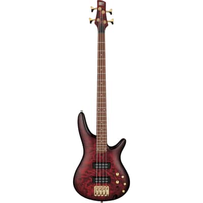 Ibanez Standard SR300EDX-WZM Wine Red Frozen Matte - 4-String Electric Bass image 1