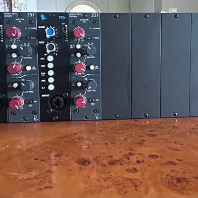 API 500 8-Slot Lunchbox Loaded - 2 channels API 512V RND 551 image 2