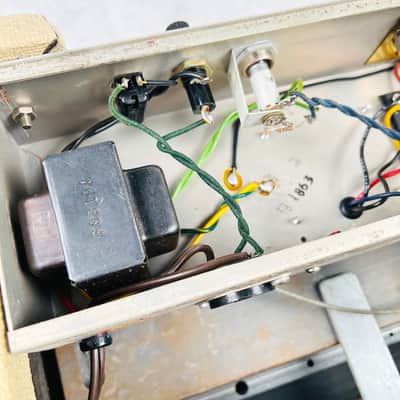 Fender Reverb Unit 6G15 1963 - Blonde image 15