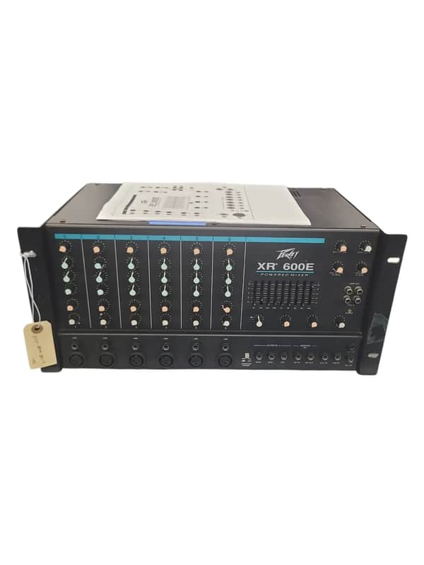 Peavey XR 600E Rackmount Powered Mixer image 1