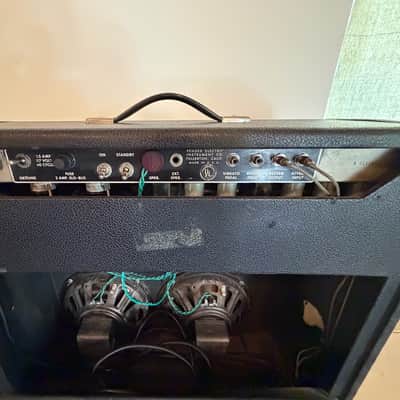 Fender Super Reverb 2-Channel 40-Watt 4x10" Guitar Combo 1963 - 1967 - Black Panel image 5