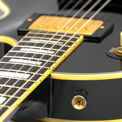 1991 Orville LPC-75 Les Paul Custom–Style Guitar – MIJ Terada Made w/ Gigbag image 9