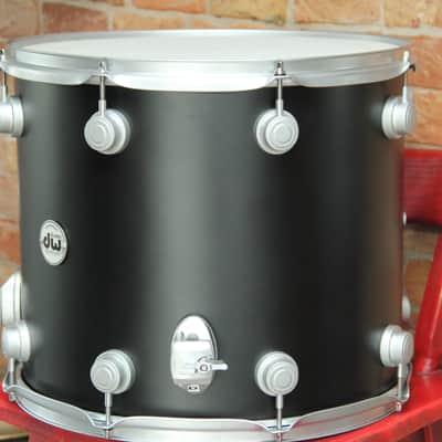 DW Collectors Floor tom 16x14 Matte Black image 2
