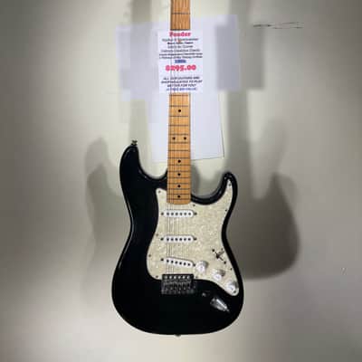 Squier II Stratocaster Electric Guitar | Made in Korea 1989-1992 | Black | In-House Adjusted image 1
