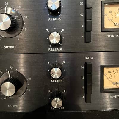 Klark Teknik 76-KT (Pair) Classic FET Compressor 2010s - Black