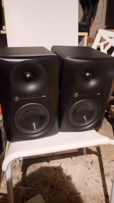 PAIRE de Mackie MR524 5" Active Studio Monitor (Single) 2017 - Present - Black image 1