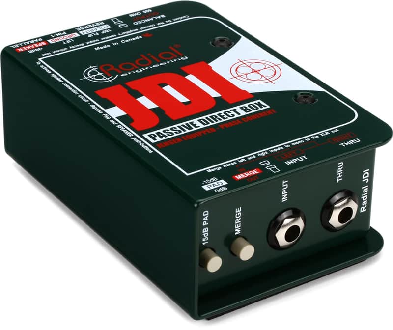 Radial JDI Jensen-equipped 1-channel Passive Instrument Direct Box image 1
