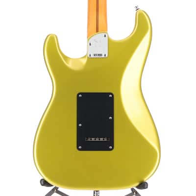 Fender Certified Pre-Owned American Ultra II Stratocaster, Maple Fingerboard, Solar Flare (N11) (34953) image 2