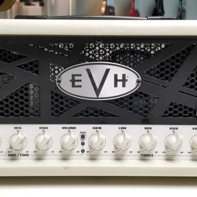 used EVH 5150III 6L6 50-Watt Amp Head in Ivory, Very Good Condition image 4