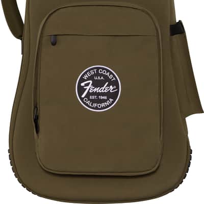 Fender Troubadour Electric Bass Gig Bag Olive image 1