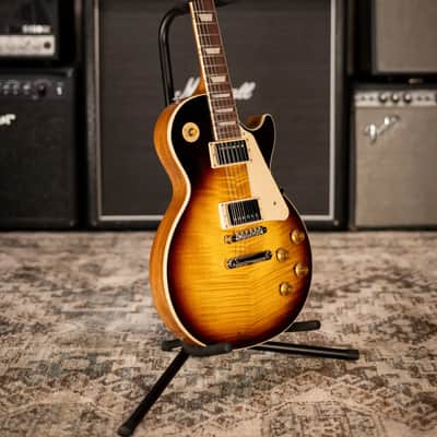 Gibson Les Paul Standard '50s Electric Guitar - Tobacco Burst with Hardshell Case image 12