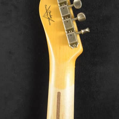 Mint Fender 1959 Telecaster Journeyman Relic Aged White Blonde 1-Piece Rift Sawn Maple Neck Fingerboard image 6