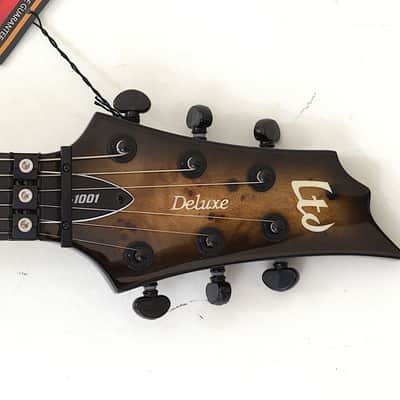 ESP LTD H-1001FR Guitar Black Natural Burst B-Stock 0625 image 5