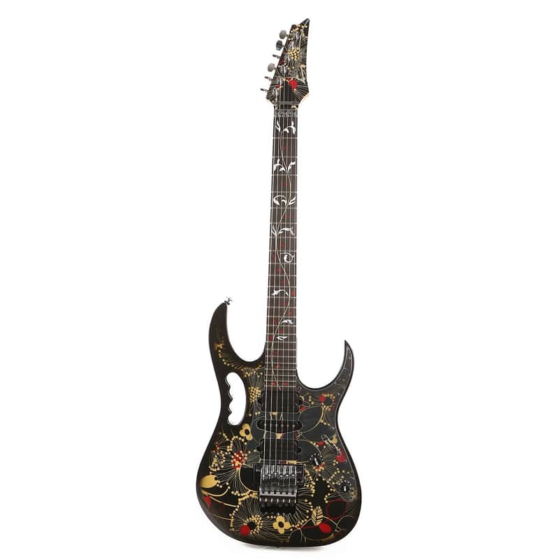 Ibanez JEM77-FP2 Steve Vai Signature Black Floral Pattern 2 image 1