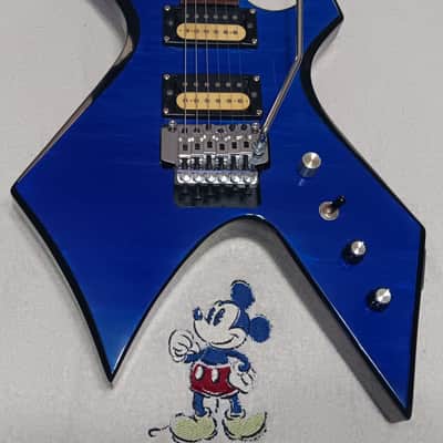 Vista Very Rare Warlock Electric Guitar - Royal Blue/Black image 2