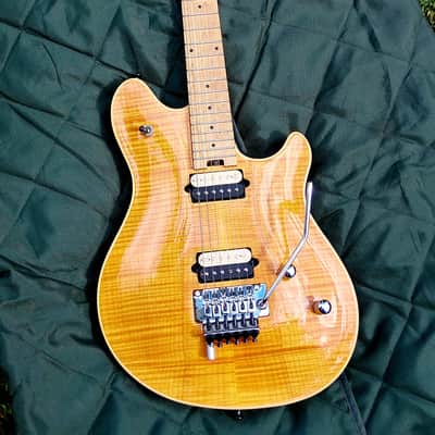 Peavey EVH Wolfgang with Floyd Rose 2004 - Transparent Amber w/paperwork image 9