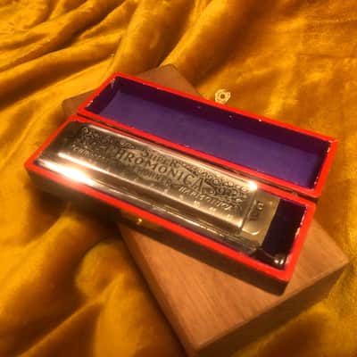 Hohner Chromatic Harmonica  (almost 100yrs old) image 3