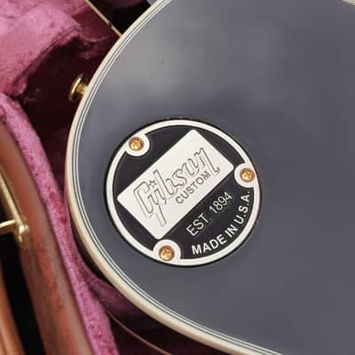 Gibson Les Paul Custom 1957 Historic 3 Pick-Ups Bigsby Lefty 2019 Ebony LH Lefthand Black Beauty image 20