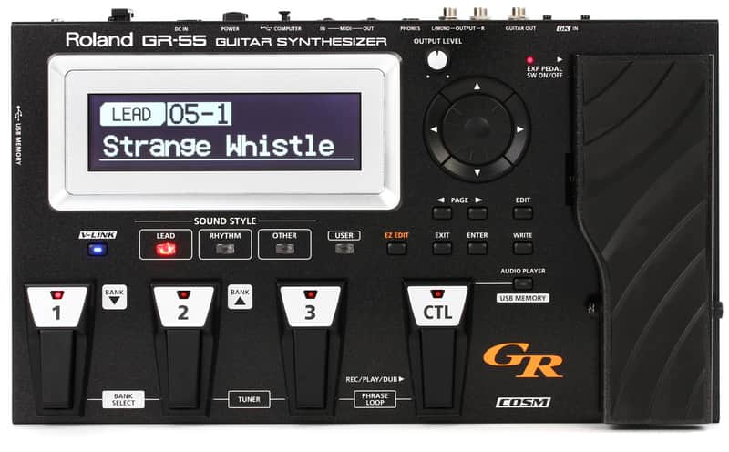 Roland GR-55 Guitar Synthesizer with GK-3 Pickup image 1
