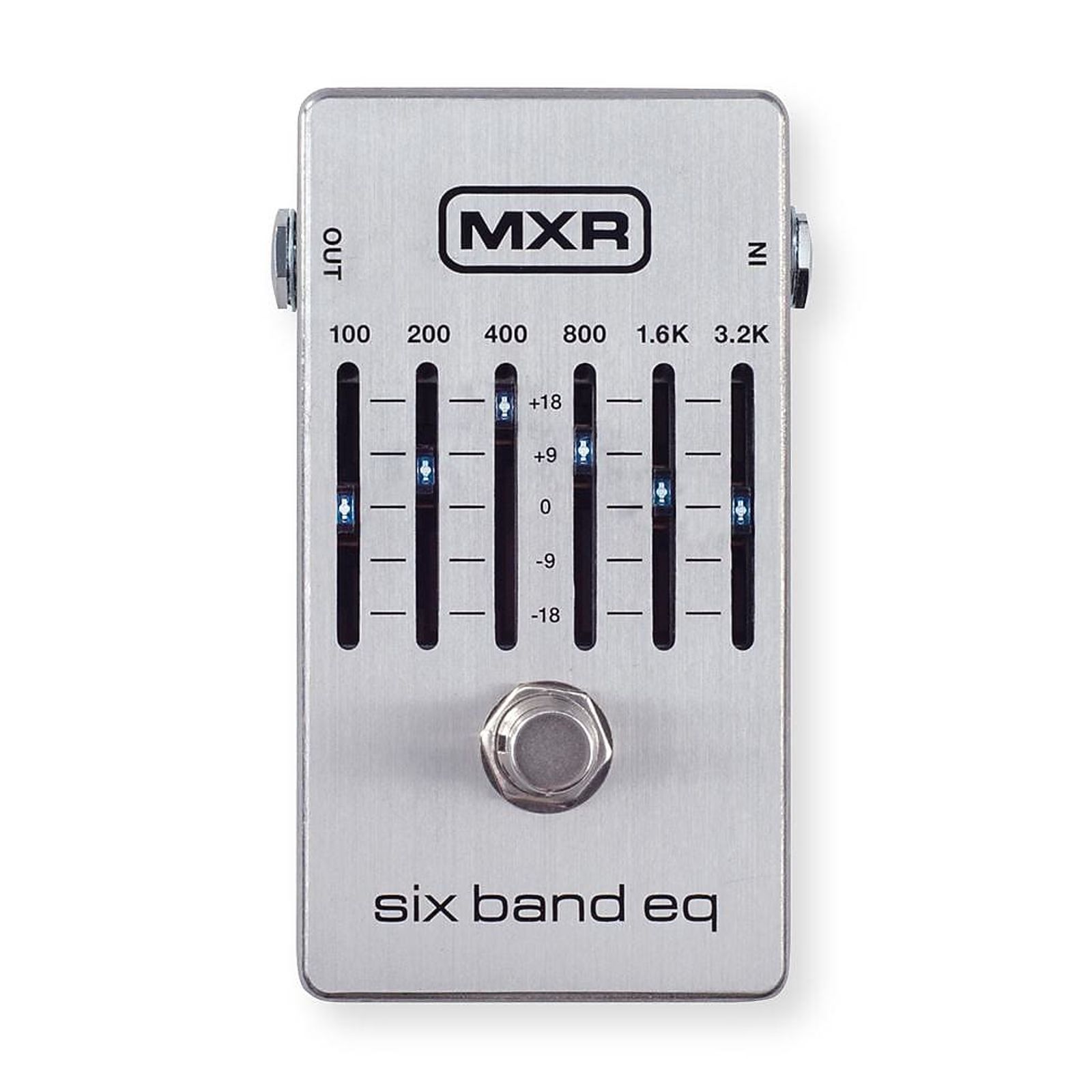 ギター MXR M109S SIX BAND EQ MXR M109S Six Band EQ Pedal | Sweetwater