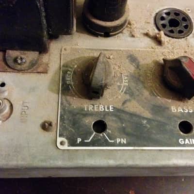 AMI Model A AA Tube Audio Frequency Amplifier 6L6 Mono Jukebox 1946 Steel image 2