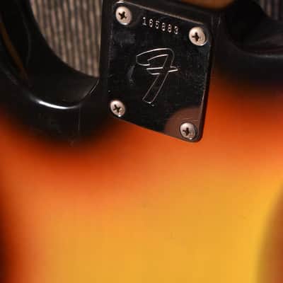 Fender jazz bass 1966 - sunburst image 8